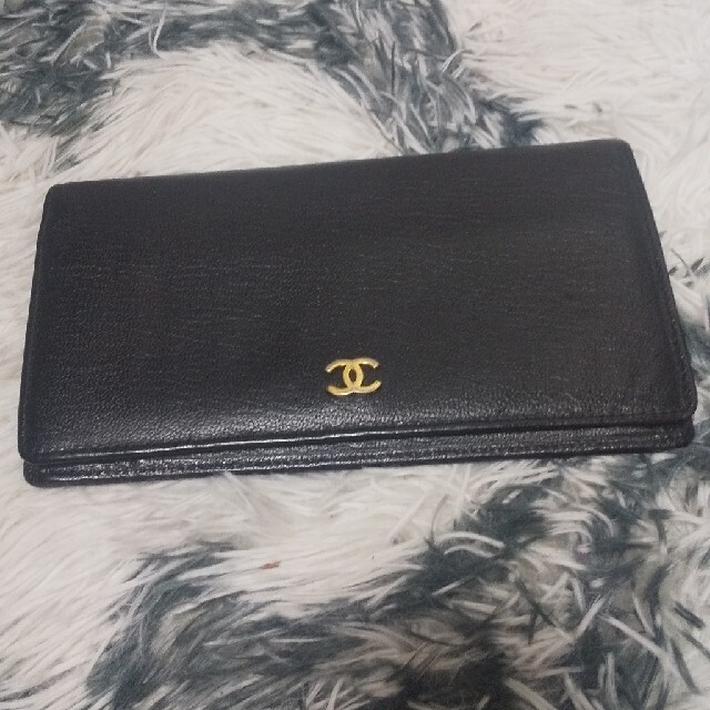 CHANEL(シャネル)の即納 正規品 CHANEL シャネル ラムスキン 長財布 財布 レディースのファッション小物(財布)の商品写真