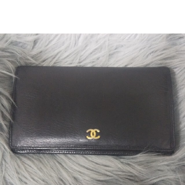 CHANEL(シャネル)の即納 正規品 CHANEL シャネル ラムスキン 長財布 財布 レディースのファッション小物(財布)の商品写真