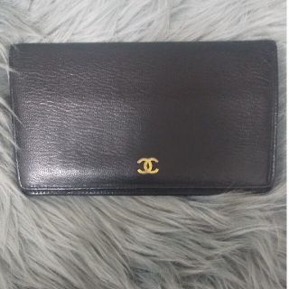 シャネル(CHANEL)の即納 正規品 CHANEL シャネル ラムスキン 長財布 財布(財布)