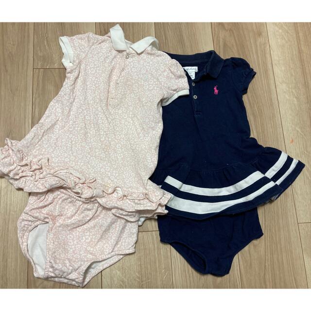 POLO RALPH LAUREN(ポロラルフローレン)のラルフローレン　ポロ　ワンピース キッズ/ベビー/マタニティのベビー服(~85cm)(ワンピース)の商品写真