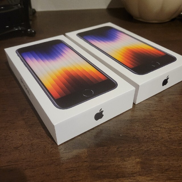 Apple - iPhoneSE 第3世代 64GB SIMフリー2台まとめ売り