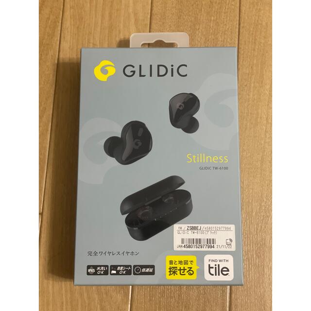 【新品未使用】GLIDiC フルワイヤレスイヤホン TW-6100 ブラック