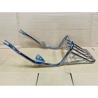 GT380 ワンズ製リアキャリア 美品 サンパチ 荷台 メッキ タンデムバー