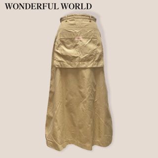 カネコイサオ(KANEKO ISAO)の【WONDERFUL WORLD】ロングスカート  ワンダフルワールド(ロングスカート)