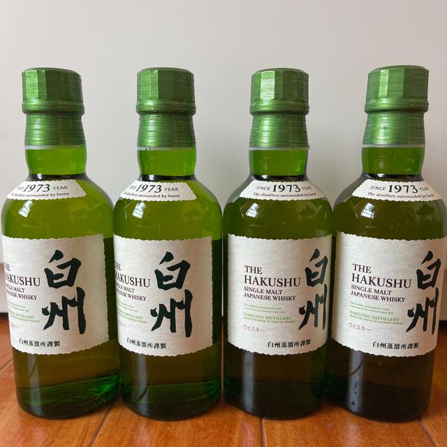 サントリー白州180ml4本食品/飲料/酒