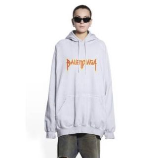 バレンシアガ(Balenciaga)のBALENCIAGA バレンシアガ Metal Hoodie Oversized(パーカー)