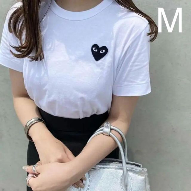 COMME des GARCONS(コムデギャルソン)のプレイコムデギャルソン Tシャツ レディースのトップス(Tシャツ(半袖/袖なし))の商品写真