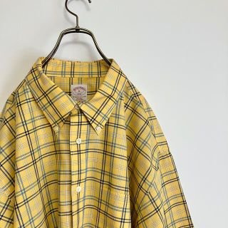 ブルックスブラザース(Brooks Brothers)の古着　ブルックスブラザーズ　ＢＤシャツ　ＸＬ　チェック　オーバーサイズ(シャツ)