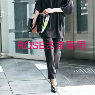2022エンフォルド enfoldジョッパーズパンツ サイズ34 グレー | forext