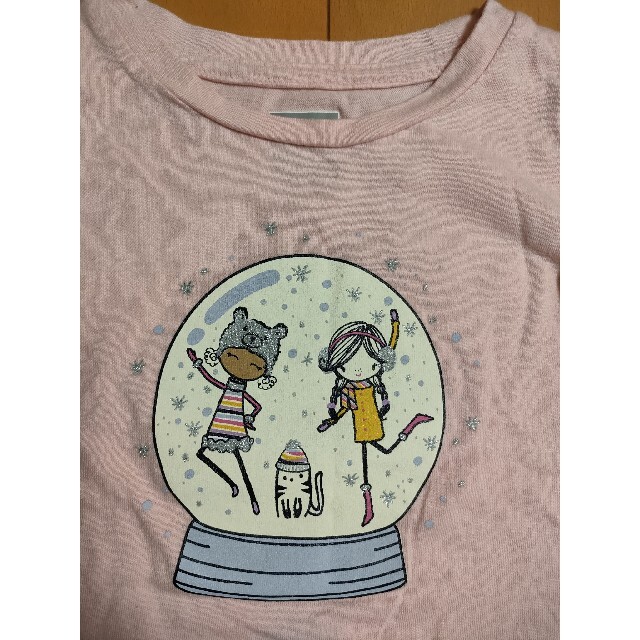 babyGAP(ベビーギャップ)のbabygap　カットソー4枚　18~24m キッズ/ベビー/マタニティのキッズ服女の子用(90cm~)(Tシャツ/カットソー)の商品写真