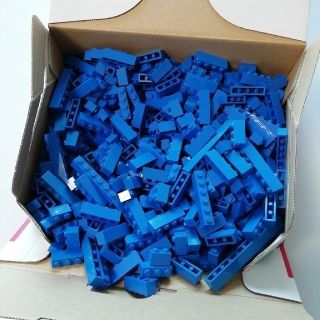 レゴ(Lego)のレゴ中古 青 1列パーツ 詰め合わせ(その他)