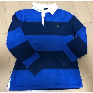 ポロラルフローレン(POLO RALPH LAUREN)のPOLO RALPH LAURENポロラルフローレン　ボーダー長袖ポロシャツ(Tシャツ/カットソー)