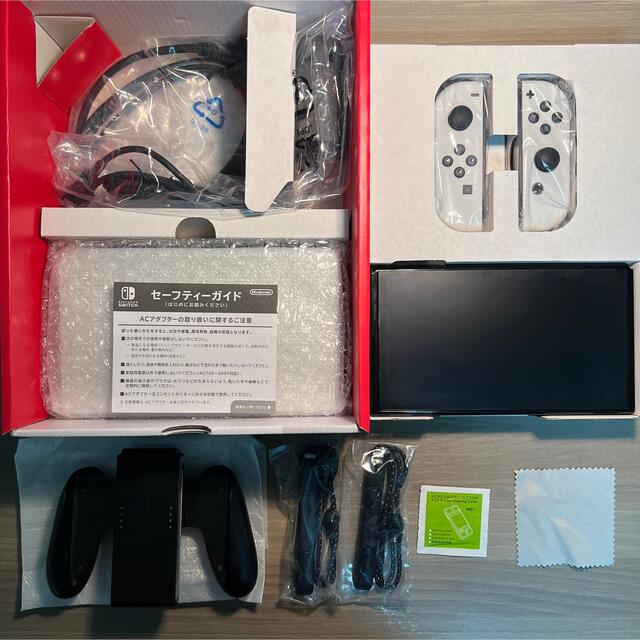 Switch本体有機EL JCホワイト(3年保証付き) スプラトゥーン3 セット