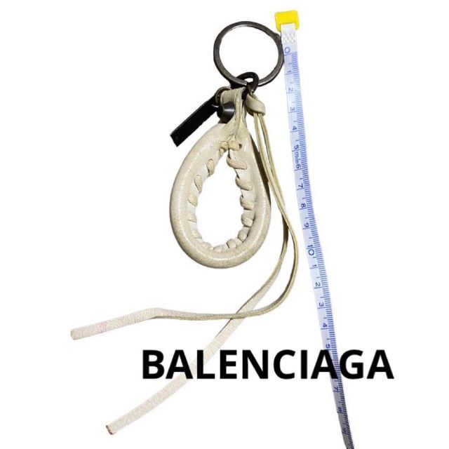 Balenciaga(バレンシアガ)のBALENCIAGA バレンシアガ レザー キーリング  キーホルダー メンズのファッション小物(キーホルダー)の商品写真