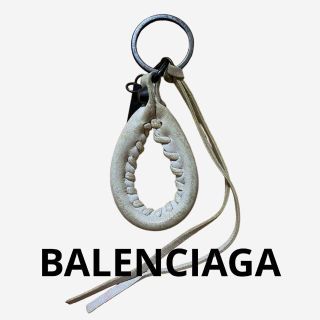 バレンシアガ(Balenciaga)のBALENCIAGA バレンシアガ レザー キーリング  キーホルダー(キーホルダー)