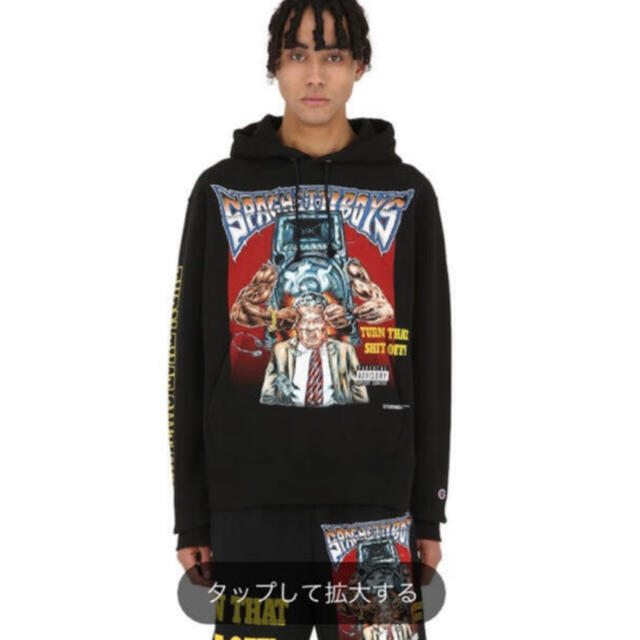 Supreme(シュプリーム)のSpaghetti boys TRUN THAT HOODIE L メンズのトップス(パーカー)の商品写真