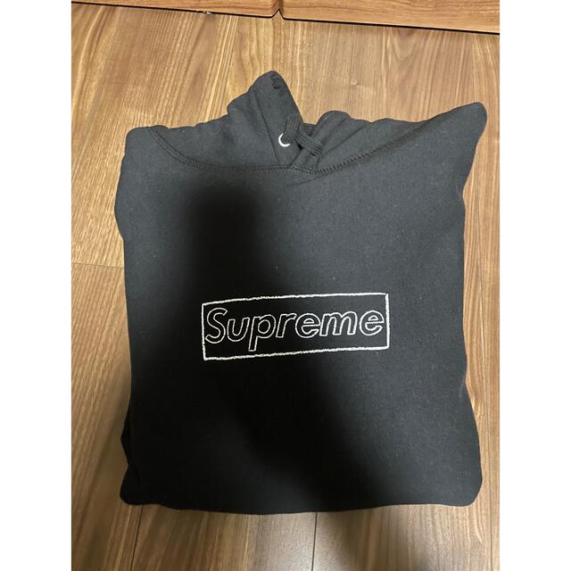 Supreme - Supreme KAWS Chalk Logo HoodedSweatshirtの通販 by usk's