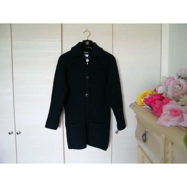 CHANEL - ☆正規品☆CHANEL☆ウールカーディガンニットセーター CHANEL - ☆正規品☆CHANEL☆ウールカーディガンニットセーター