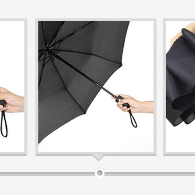 ☆限定★    全自動の降り畳み傘 メンズのファッション小物(傘)の商品写真