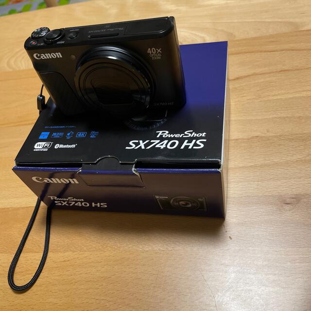 新品・ストア☆デジカメ CANON PowerShot SX740 HS ブラック