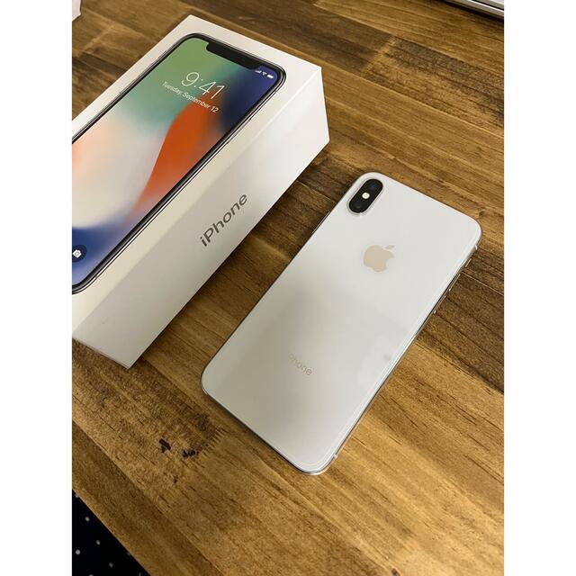 直販人気商品 iPhoneX/iPhone10 64GB 箱あり