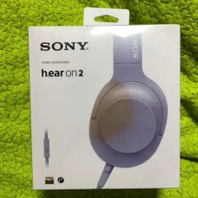☆傷のない美品!☆ソニーハイレゾ対応ヘッドホンh.ear on2☆ペール