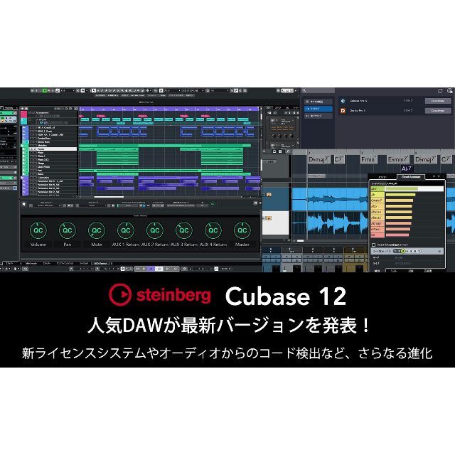 Steinberg Cubase Pro DAWソフトウェア