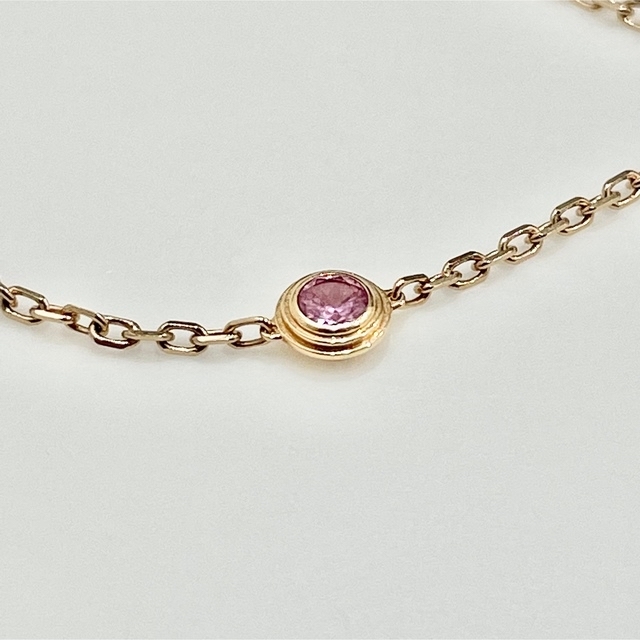 新作入荷!!】 - Cartier カルティエ ピンクサファイヤ0.17ct ピンク