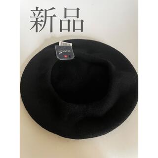 【STANTON】ブラック　ベレー帽(ハンチング/ベレー帽)