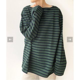 アパルトモンドゥーズィエムクラス(L'Appartement DEUXIEME CLASSE)の  ☆新品☆GOOD GRIEF!/Border Tops(カットソー(長袖/七分))