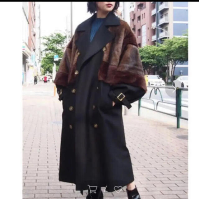MURUA(ムルーア)のMURUA コート レディースのジャケット/アウター(ロングコート)の商品写真