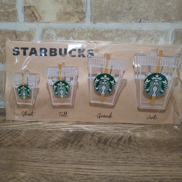 Starbucks Coffee(スターバックスコーヒー)のスタバクリッブセット インテリア/住まい/日用品の文房具(その他)の商品写真