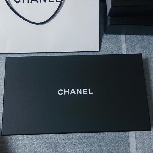 CHANEL 空箱　リボン　紙袋　3点セット