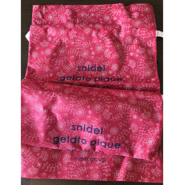 gelato pique(ジェラートピケ)のギフトバッグ　2枚セット　ジェラートピケ レディースのバッグ(ショップ袋)の商品写真