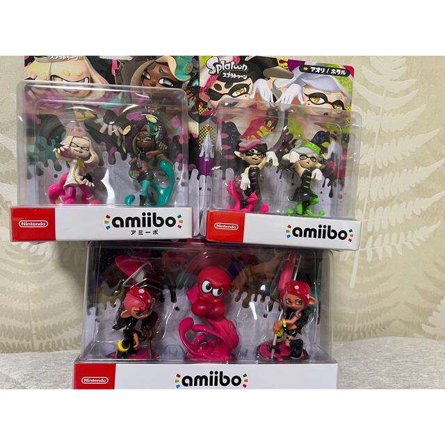 amiibo スプラトゥーン　3セット　トリプル　シオカラーズ　テンタクルズ