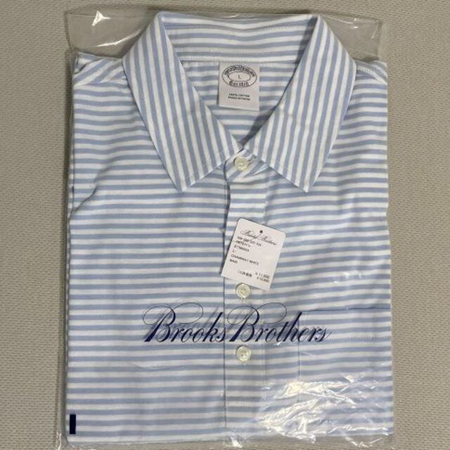 Brooks Brothers(ブルックスブラザース)の【新品】BROOKS BROTHERS ブルックスブラザーズ ポロシャツ L メンズのトップス(ポロシャツ)の商品写真