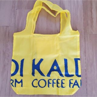 カルディ(KALDI)のKALDI　エコバッグ　黄色　イエロー(エコバッグ)