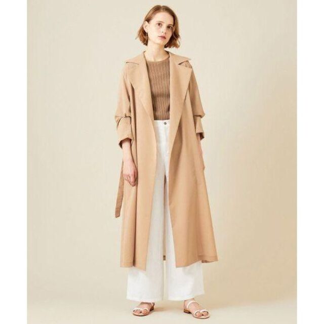 ブティック AUCH / ライトアウター スプリングコート BEIGE, ベイジ
