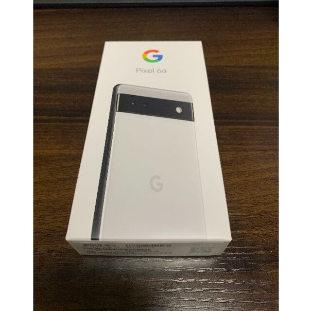 【美品・ほぼ未使用】Google Pixel 6a 128G Chalk au
