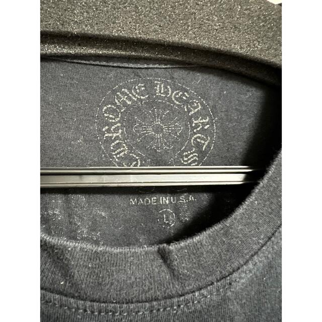 Chrome Hearts(クロムハーツ)のクロムハーツ　ロンt ブラック　バックロゴ メンズのトップス(Tシャツ/カットソー(七分/長袖))の商品写真