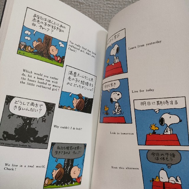 PEANUTS(ピーナッツ)の『 何かあったら 』■ スヌーピー / シュルツ 谷川俊太郎 エンタメ/ホビーの漫画(アメコミ/海外作品)の商品写真