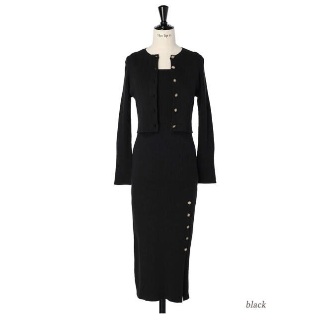 美品】ルネ Rene スクエアワンピース ブラック 36 美品】ルネ Rene スクエアワンピース ブラック 36
