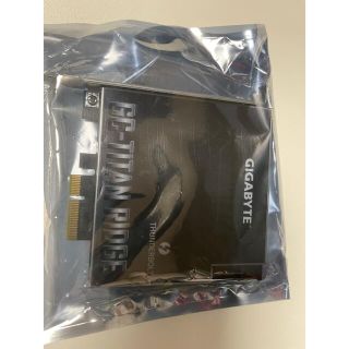 gigabyte Gc-titan ridge 2.0(PC周辺機器)