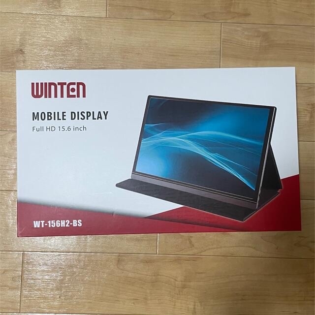 WINTEN 薄型モバイルディスプレイ 15.6インチ WT-156H2-BS