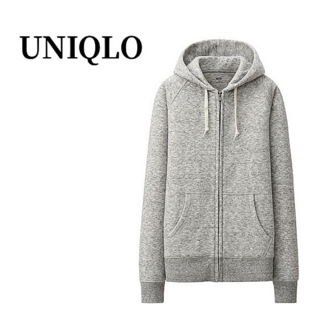 【新品タグ付】UNIQLO スウェット　フルジップパーカ（長袖）レディース