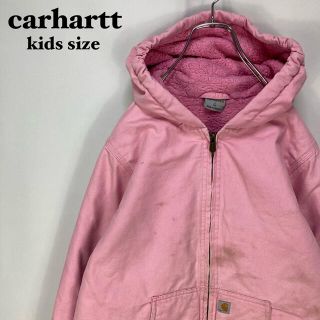 カーハート(carhartt)のカーハート USA14サイズ ダック地 フード アクティブジャケット(ジャケット/上着)