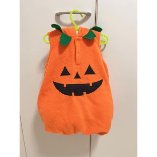 アカチャンホンポ(アカチャンホンポ)のハロウィン　カボチャコスプレ　ベビー　キッズ(ロンパース)