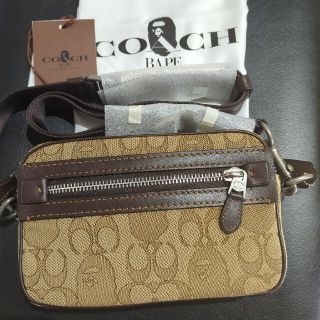 期間限定出品!新品未使用 Bape coach コーチ エイプ コラボ バッグ