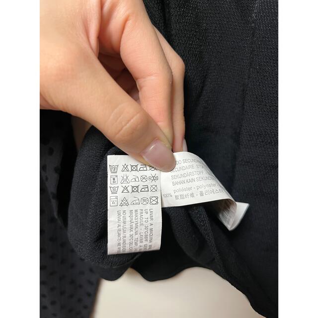 ZARA(ザラ)のZARA ドット ブラウス レディースのトップス(シャツ/ブラウス(長袖/七分))の商品写真