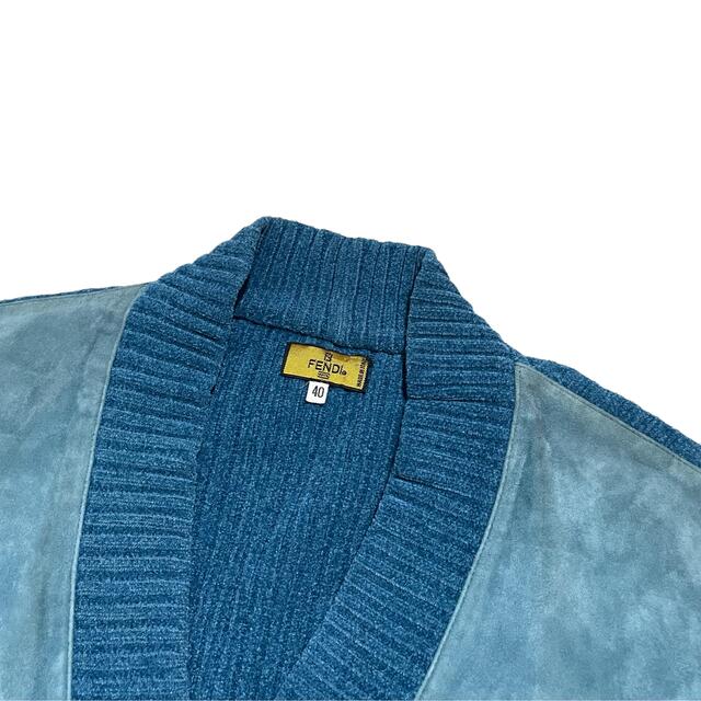 イタリア製 FENDI フェンディ セットアップ カーディガン スカート